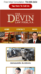 Mobile Screenshot of devinlaw.com